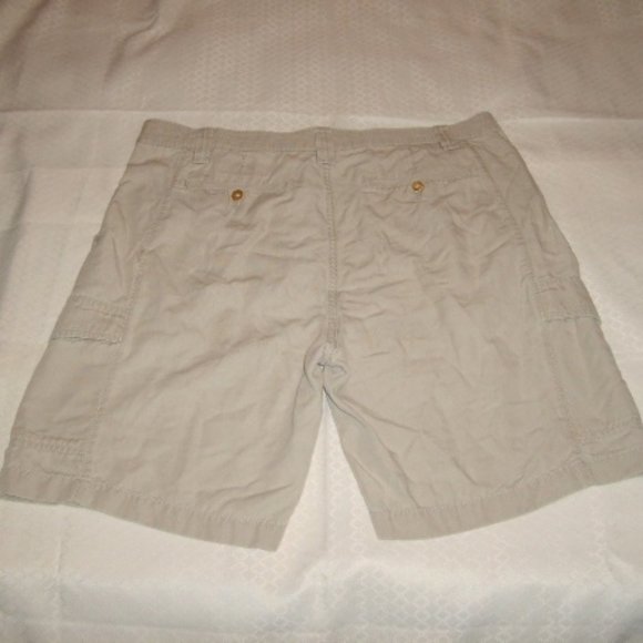 Shorts Men's Carribean 36 Khaki/Tan Cargo - Picture 2 of 4